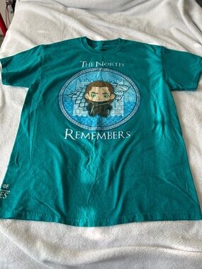 The North Remembers Teal Graphic Tee